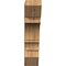 Ekena Millwork Balboa Slat Smooth Bracket, Western Red Cedar, 5 1/2"W x 24"D x 24"H BKT06X24X24BOA06SWR - alternate 3